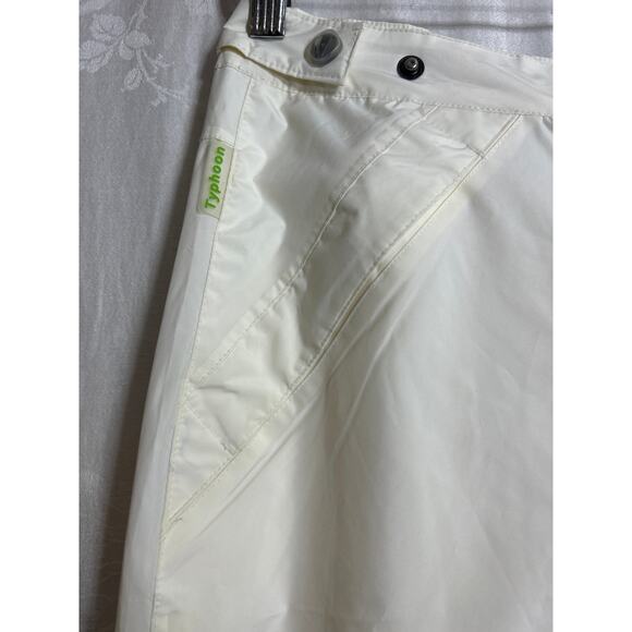 Sunice Typhoon Pants Large Off White Zip Ankles Lined Golf Waterproof Ski Snow - Picture 2 of 16